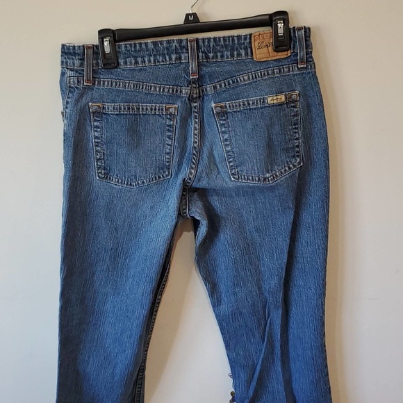 Signature Levi-Strauss size 12 mid rise boot cut made in Jordan - Picture 6 of 6